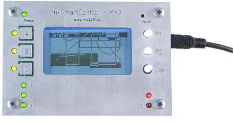 mySmartControl MK3 mit Grafik-LCD